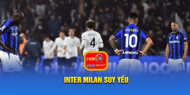 Inter Milan suy yếu